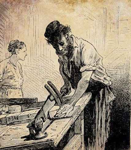 Carpenter in the 1800's