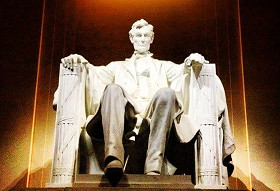 View of the Lincoln Memorial Washington D.C.