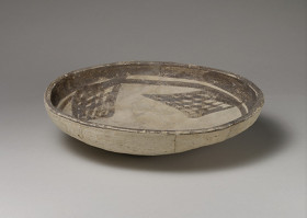 Shallow bowl from the Late Ubaid period at the southern Mesopotamian site of Eridu- mid 6th–5th millennium B.C.